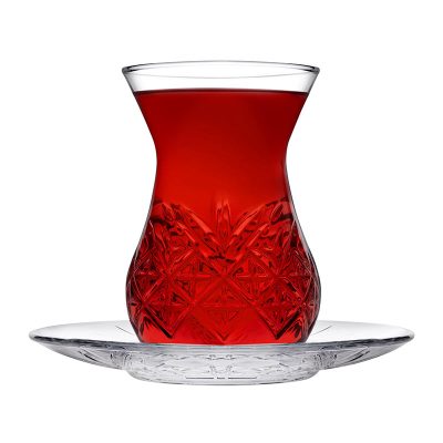 استکان و نعلبکی پاشاباغچه کد 96992 بسته 6 عددی
