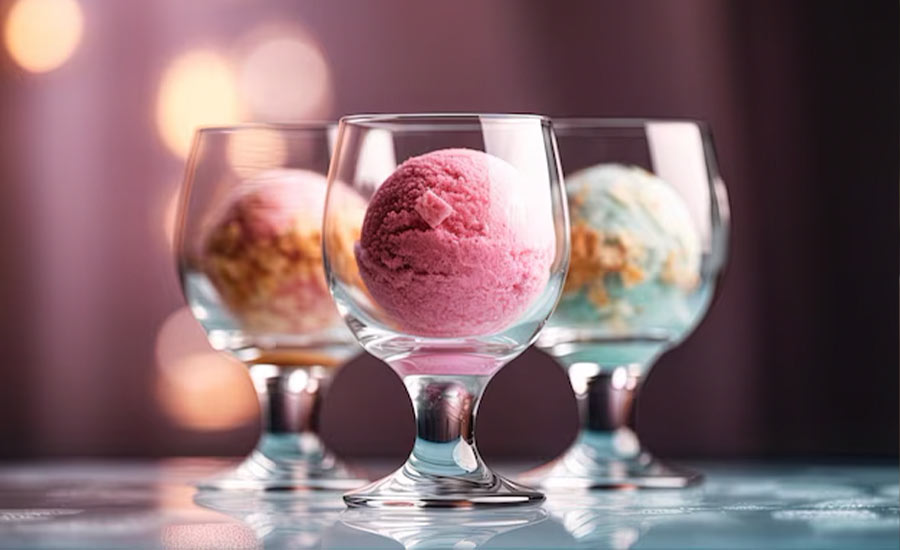 بهترین ظروف برای سرو بستنی، شیک و آبمیوه