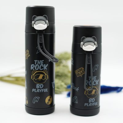 فلاسک استیل دو جداره 552 Magic Bear حجم 350 میل لیتر
