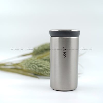 فلاسک استیل دو جداره ENJOY حجم 350 میل لیتر